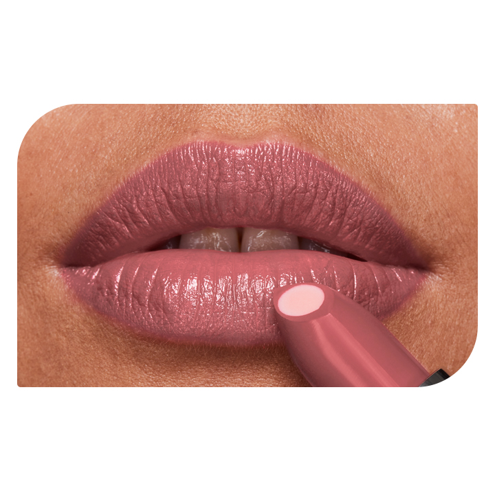 Avon Hydramatic Shine Hyaluronic Infused Lipstick Marsala