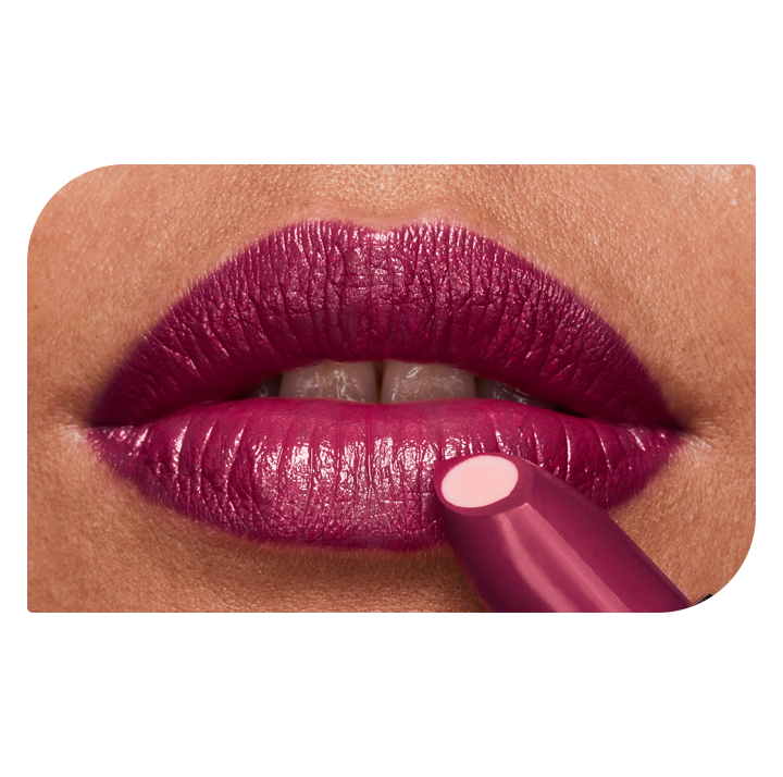 Avon Hydramatic Shine Hyaluronic Infused Lipstick Burgundy