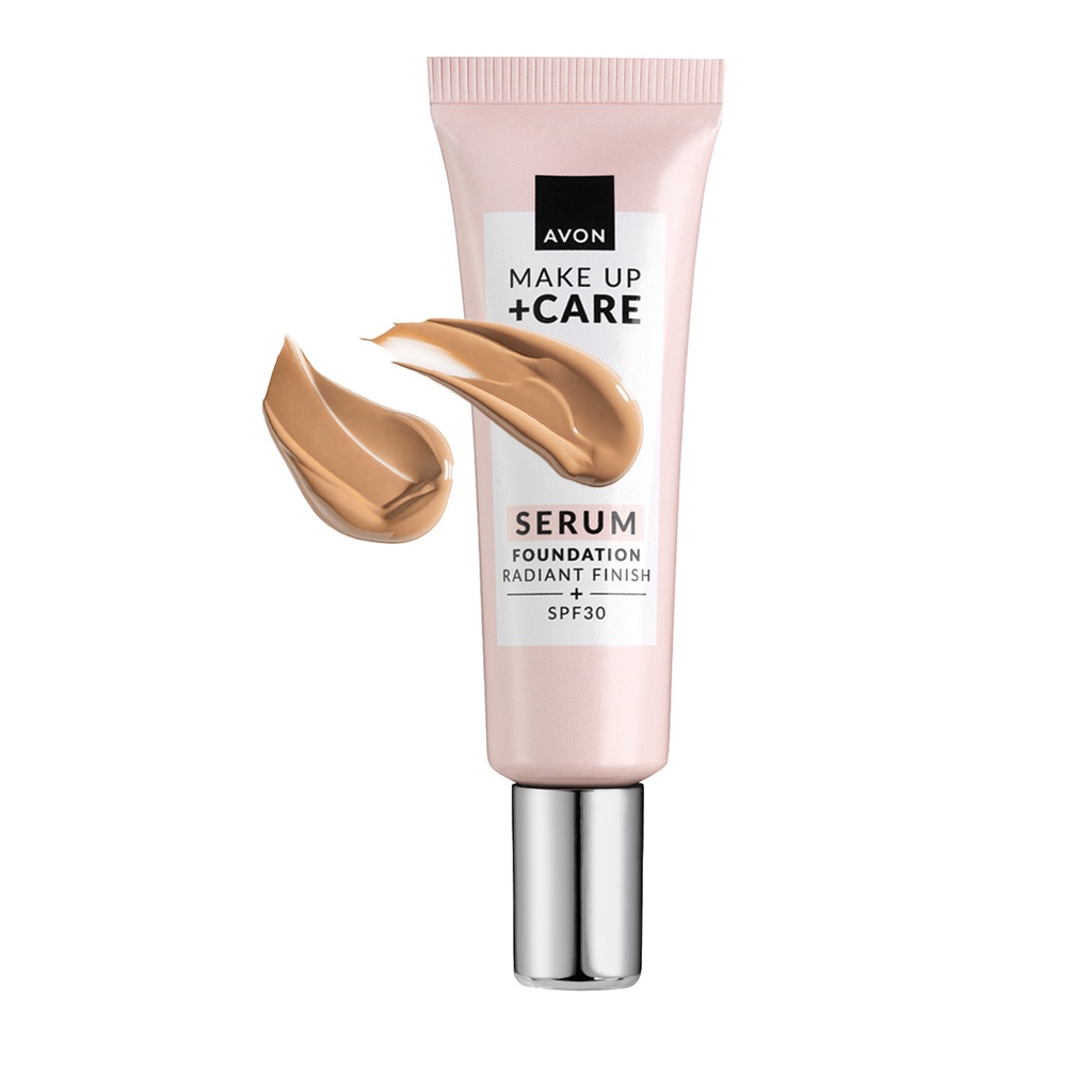AVON MAKEUP AND CARE RADIANT SERUM FOUNDATION - 228G - NUDE