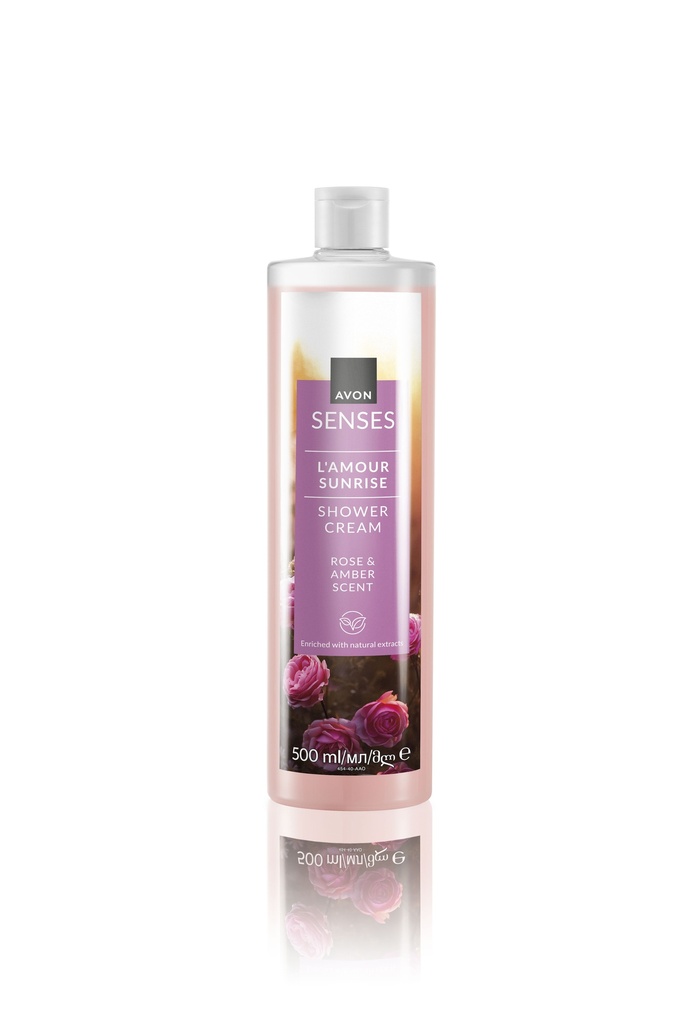SENSES LAMOUR SUNRISE SHOWER CRÈME 500ML (BVI CHANGE)