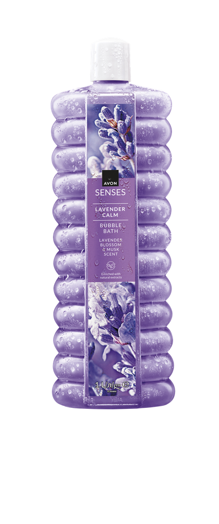 SENSES LAVENDER CALM BUBBLE BATH 1000ML 