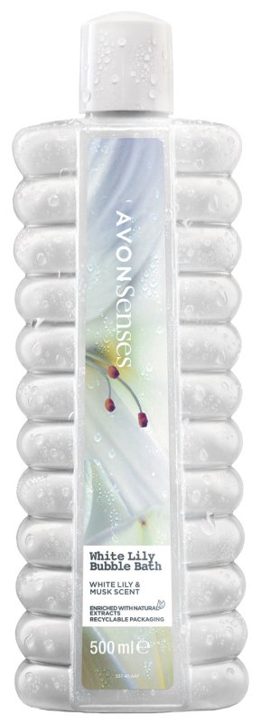 SENSES WHITE LILY BUBBLE BATH 500ML