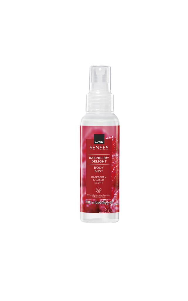 AVON SENSES RASPBERRY DELIGHT BODY MIST 100ML