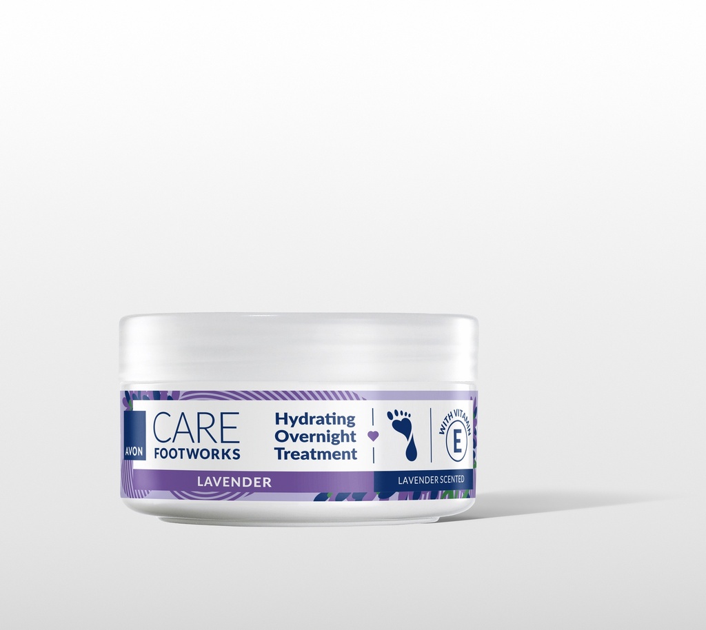 Footworks beautiful lavender overnight cream