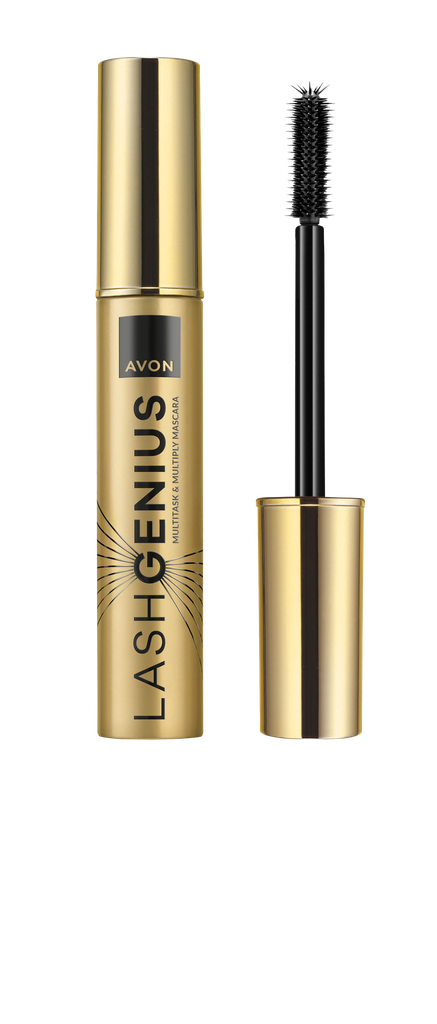AVON LASH GENIUS REGULAR MASCARA RESTAGE - BLACKEST BLACK	