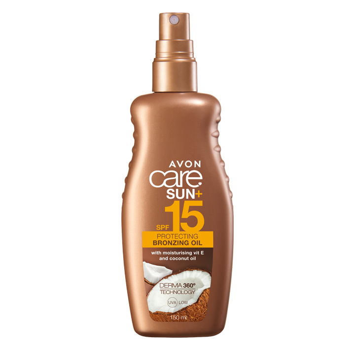 AVON CARE SUN COCONUT TANNING OIL SPF15 150ML