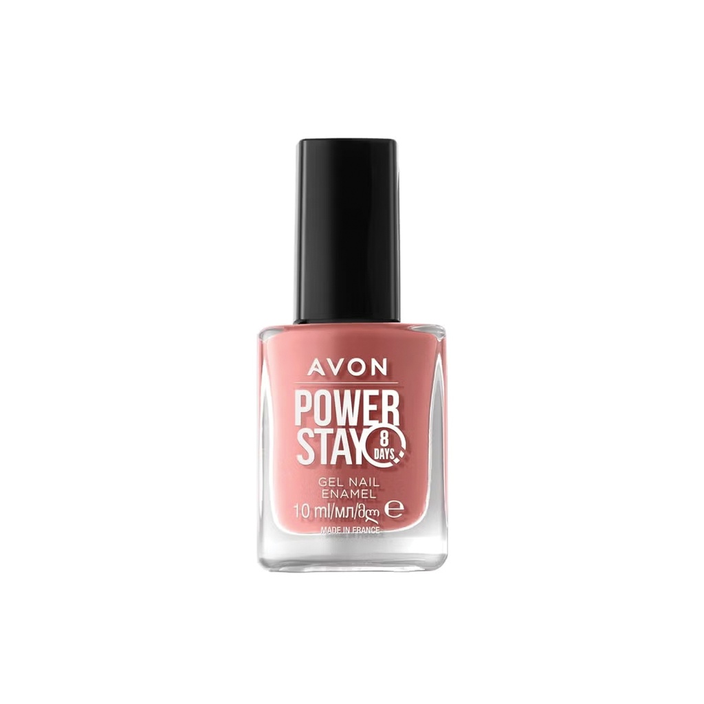 AVON POWER STAY GEL NAIL -  CANT QUIT CAFE