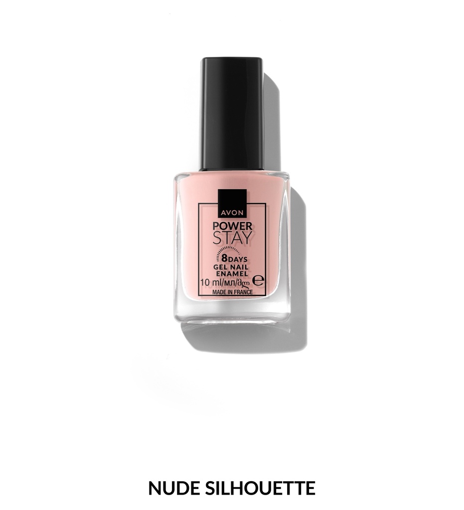 AVON POWER STAY GEL NAIL -  NUDE SILHOUETTE