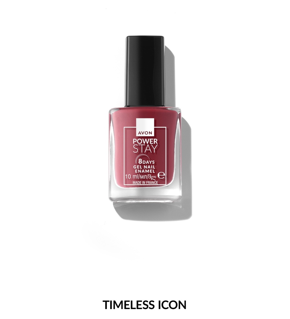 AVON POWER STAY GEL NAIL -  TIMELESS ICON
