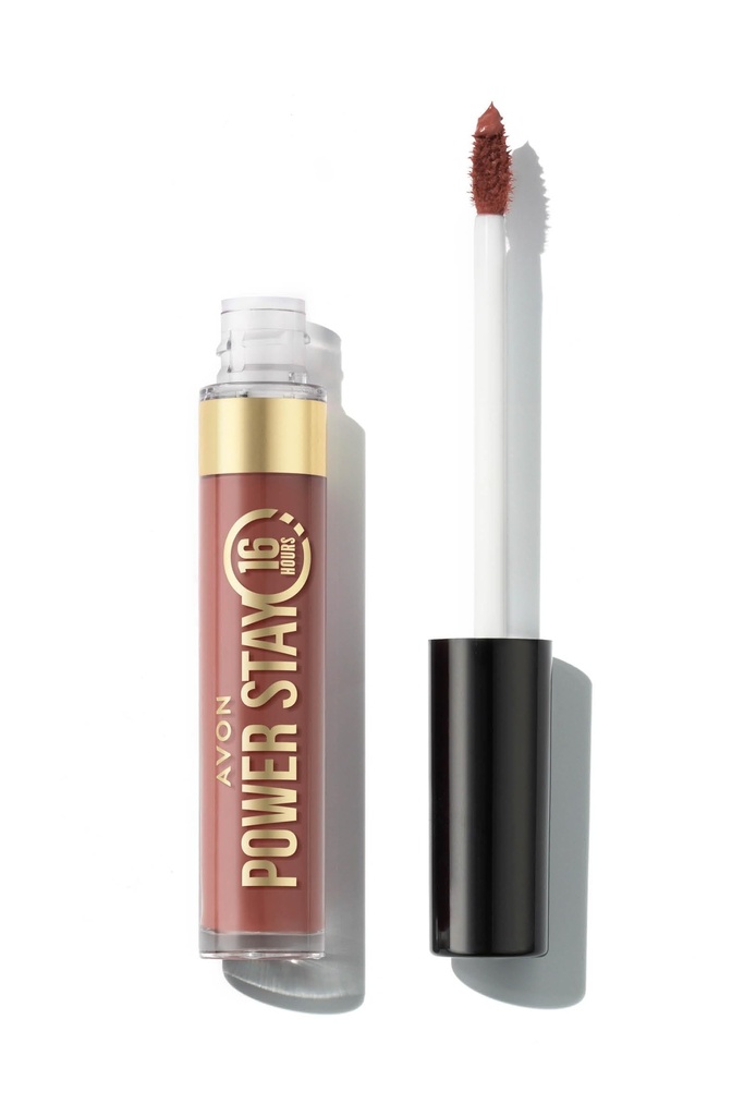 AVON POWER STAY LIQUID LIP BVI-BARELY BAKED