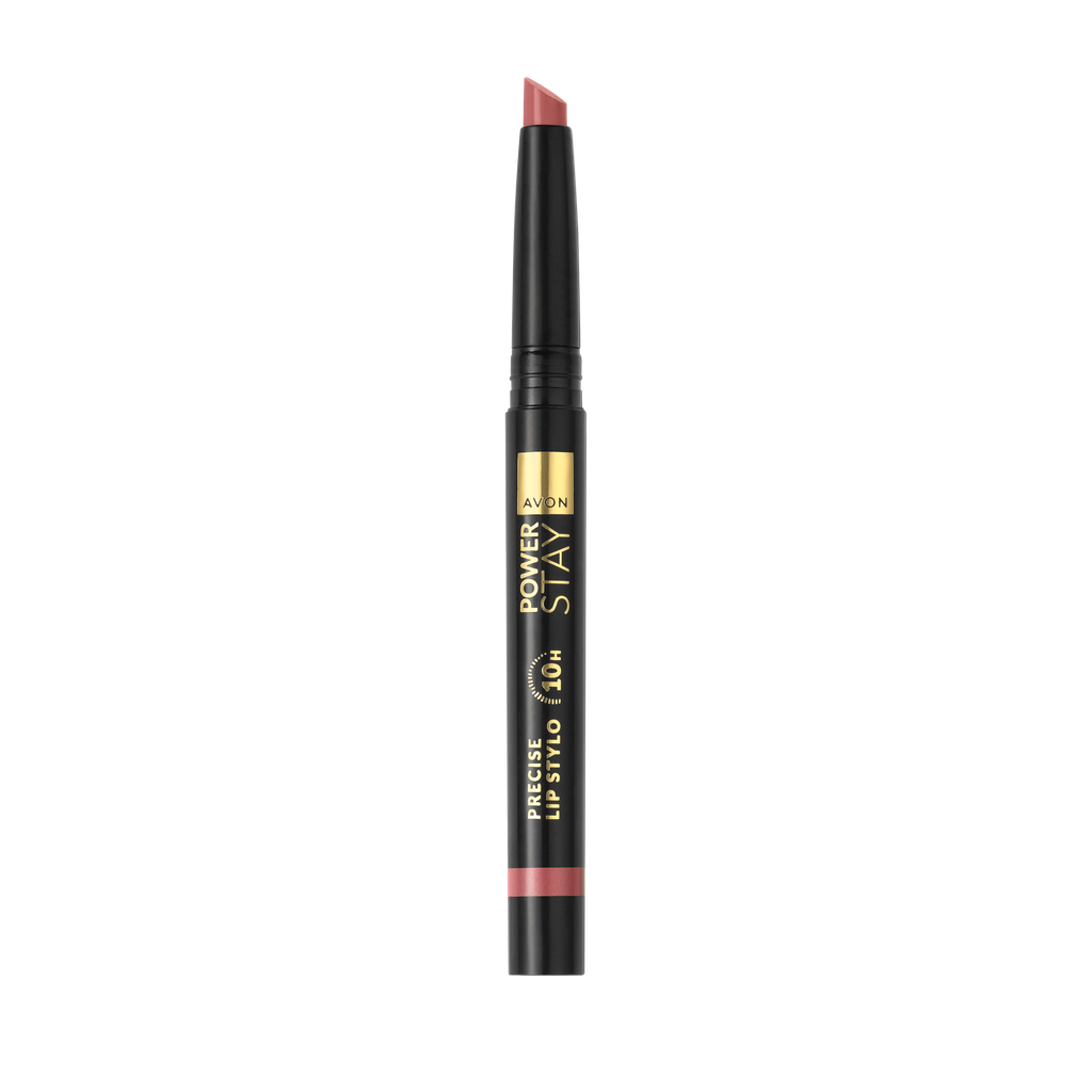 AVON POWERSTAY LIP STYLO/ CRAYON- BLUSH COURAGE