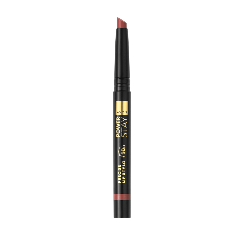 AVON POWERSTAY LIP STYLO/ CRAYON- FORCE OF FIRE 