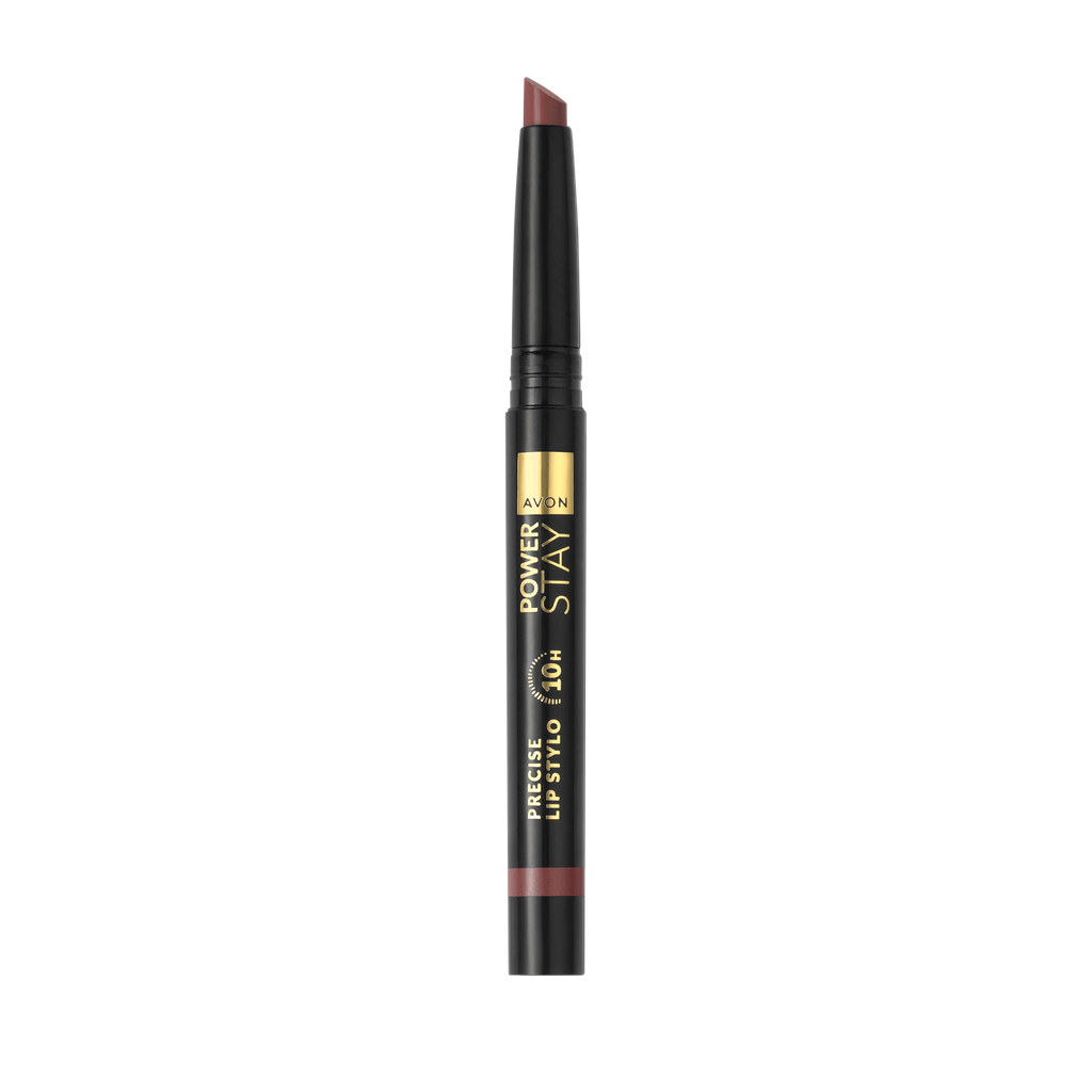 AVON POWERSTAY LIP STYLO/ CRAYON- TAWNY TRIUMPH