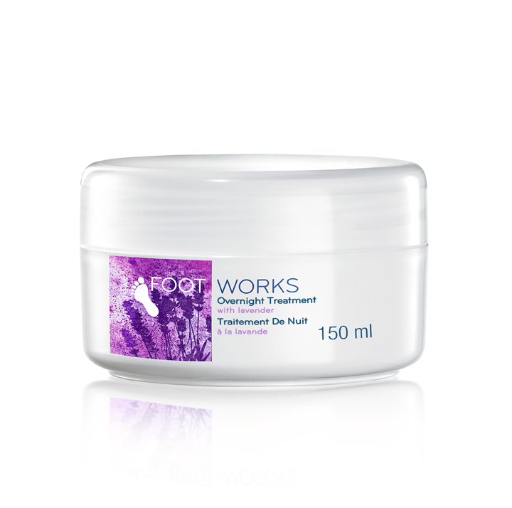 Footworks beautiful lavender overnight cream