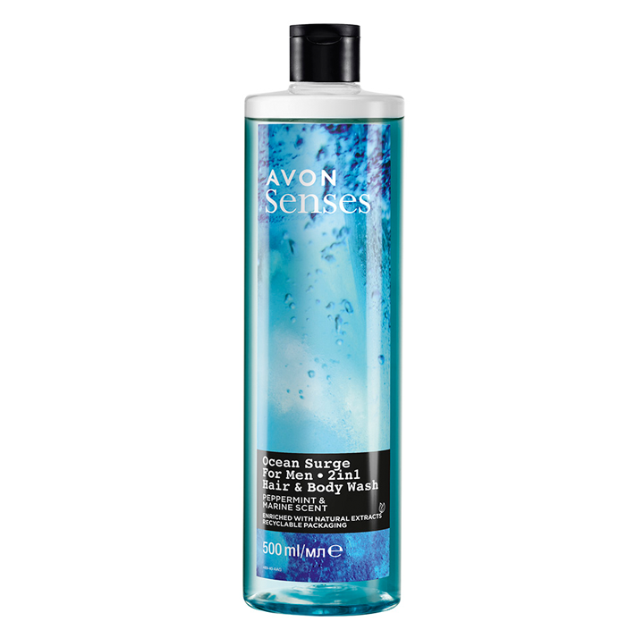 SENSES OCEAN SURGE SHOWER GEL 500ML