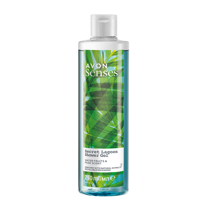 AVON SENSES SECRET LAGOON SHOWER GEL 250ML  