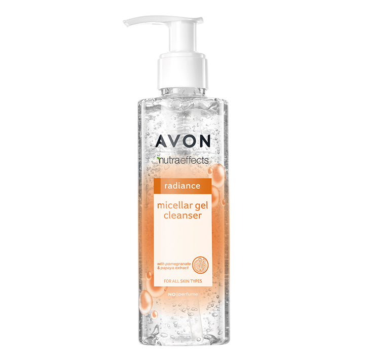 AVON TRUE NUTRAEFFECTS RADIANCE MICELLAR GEL CLEANSER