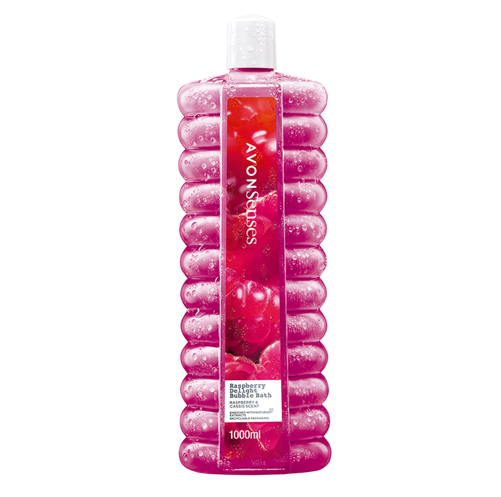 SENSES RASPBERRY DELIGHT BUBBLE BATH 1000ML  