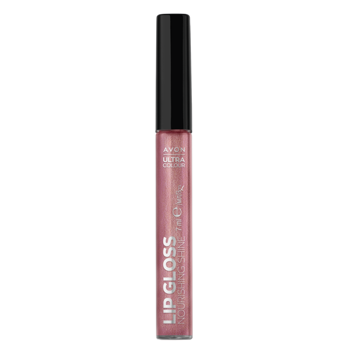 AVON ULTRA COLOUR LIP GLOSS NOURISHING SHINE WINK OF PINK