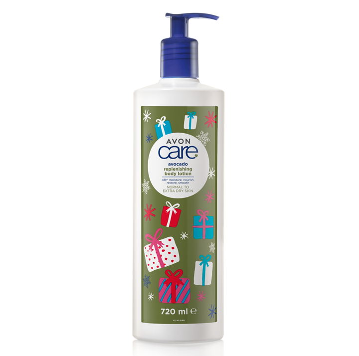 2022 AVON CARE XMAS DECO BODY LOTION 720ML