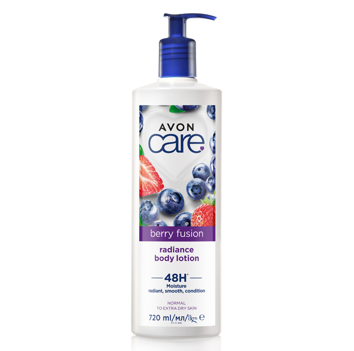 AVON CARE SUPERFOOD BLUEBERRY & STRAWBERRY BODY LOTION 720ML 