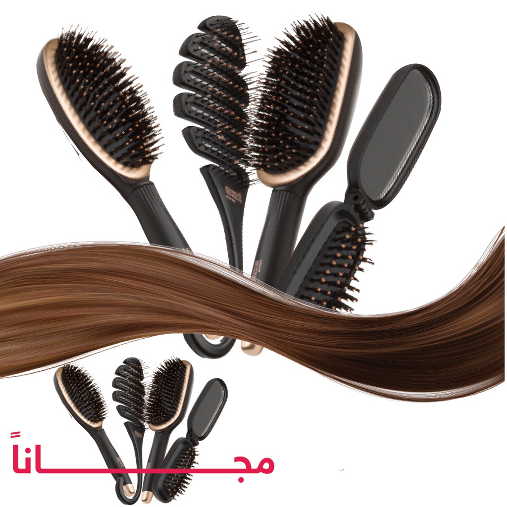 عرض النجمات لفرش الشعر