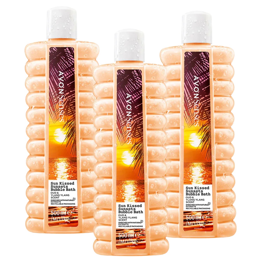 Pack  OFFER SUNKISSED GLOW BUBBLE BATH 500ML C08 2025 
