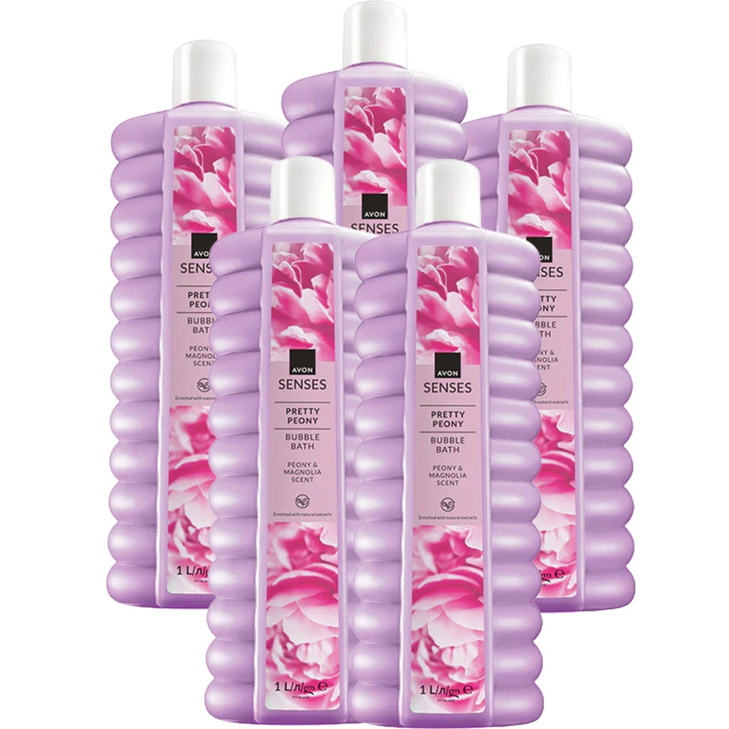 PACK OFFER SENSES PEONY BUBBLE BATH 1000ML C12 2025