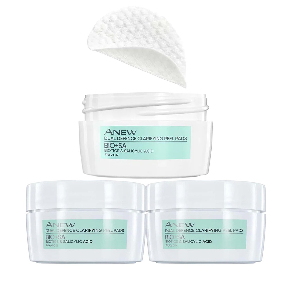 Pack  OFFER ANEW DUAL DEFENCE BIOTICS PEEL PADS C08 2025 