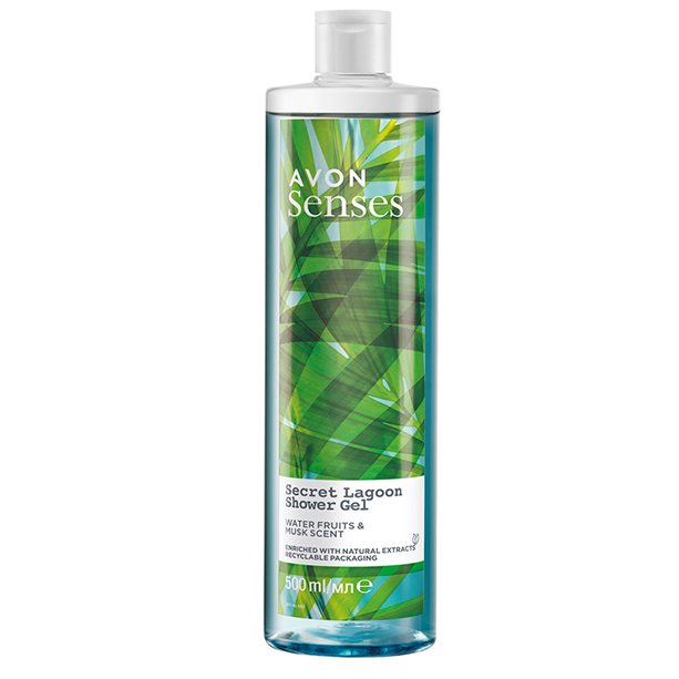 SENSES SECRET LAGOON SHOWER GEL 500ML  