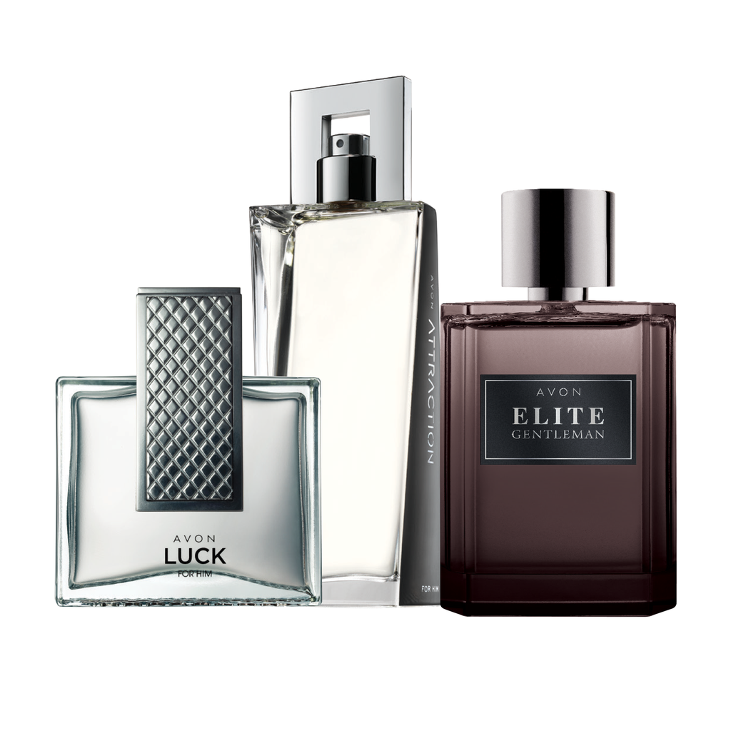 PACK OFFER Luck Him & Elite Gentleman &ATTRACTION EDT FOR HIM C06 2026