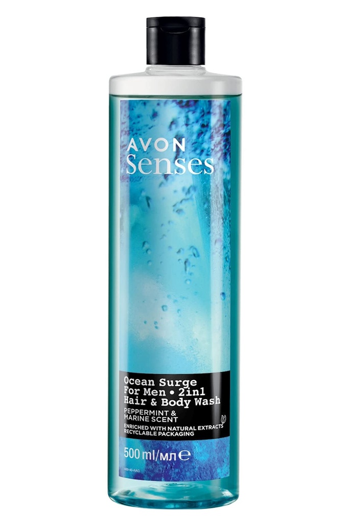 SENSES OCEAN SURGE SHOWER GEL 500ML
