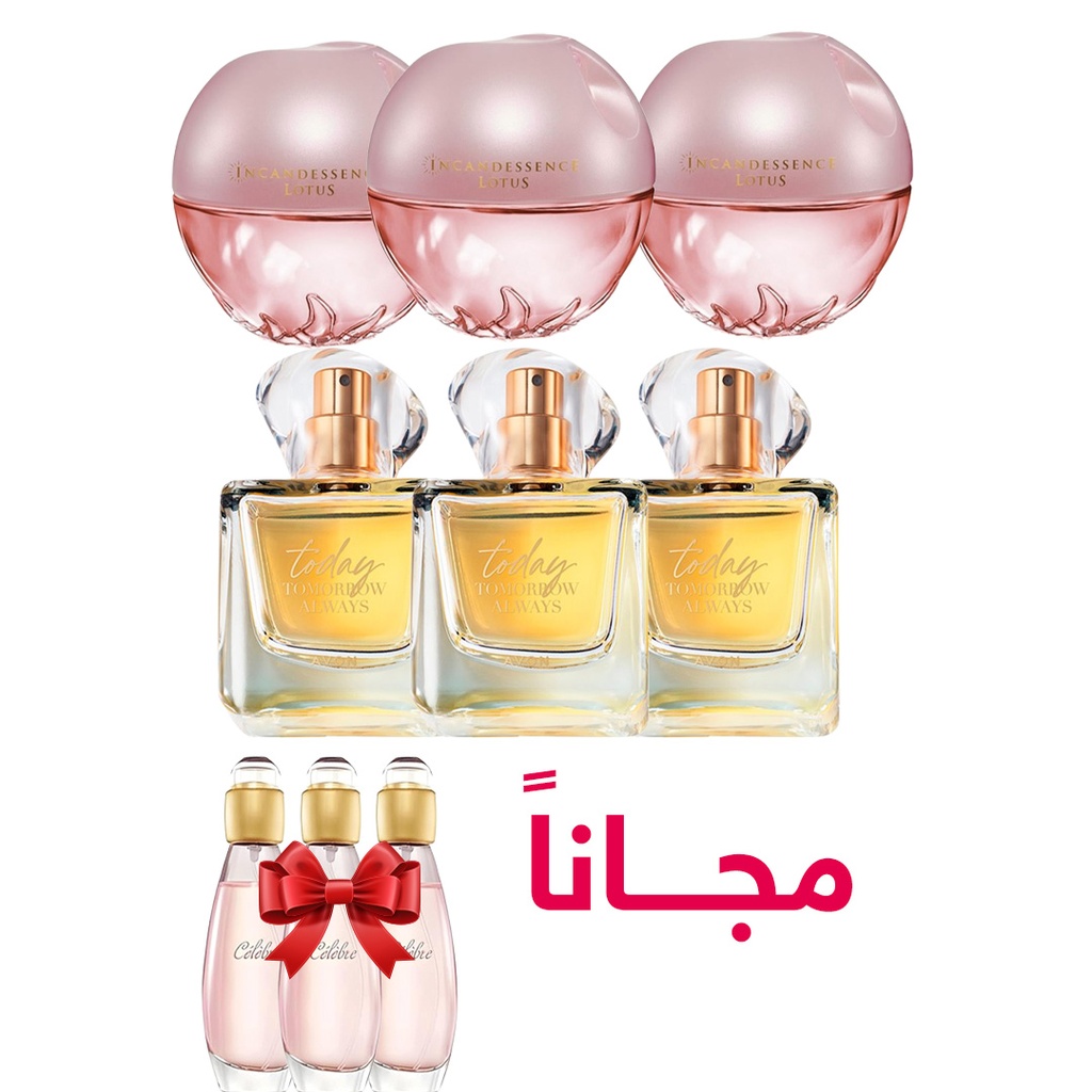 Pack  OFFER Today &Incandessence Lotus &  Celebre C08 2025 