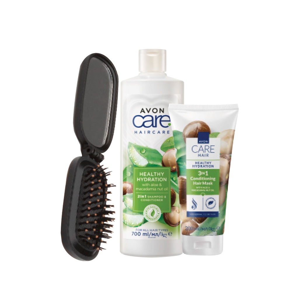 Pack Offer AVON CARE HAIRCARE ALOE AND MACADAMIA C11 2025