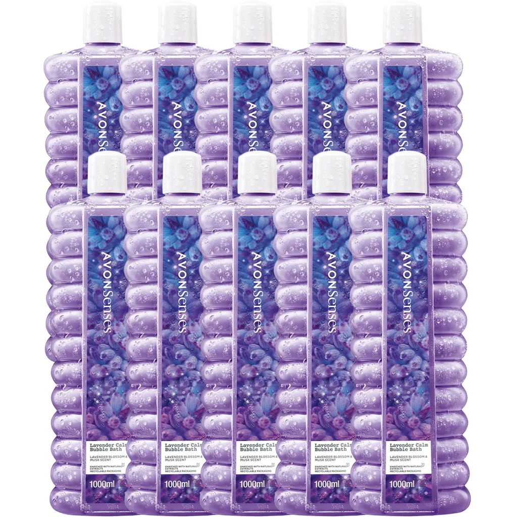 PACK LIMITED OFFER 2  Senses Lavender Calm Bubble Bath 1000ML C08 2025