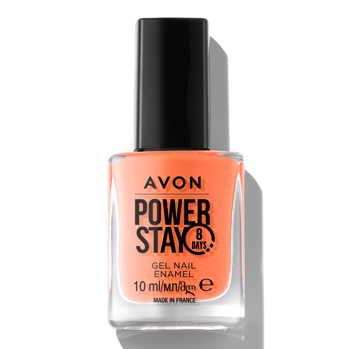 AVON NAIL ENAMEL GEL SHINE RESTAGE - MAKE A FUSS