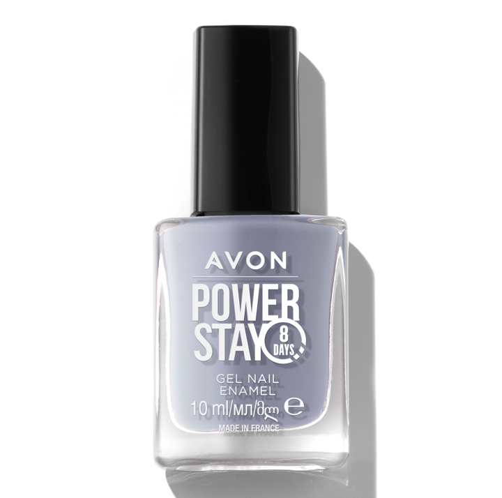 AVON NAIL ENAMEL GEL SHINE RESTAGE - TABOO BLUE