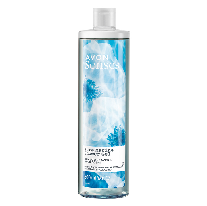 SENSES PURE MARINE SHOWER GEL 500ML