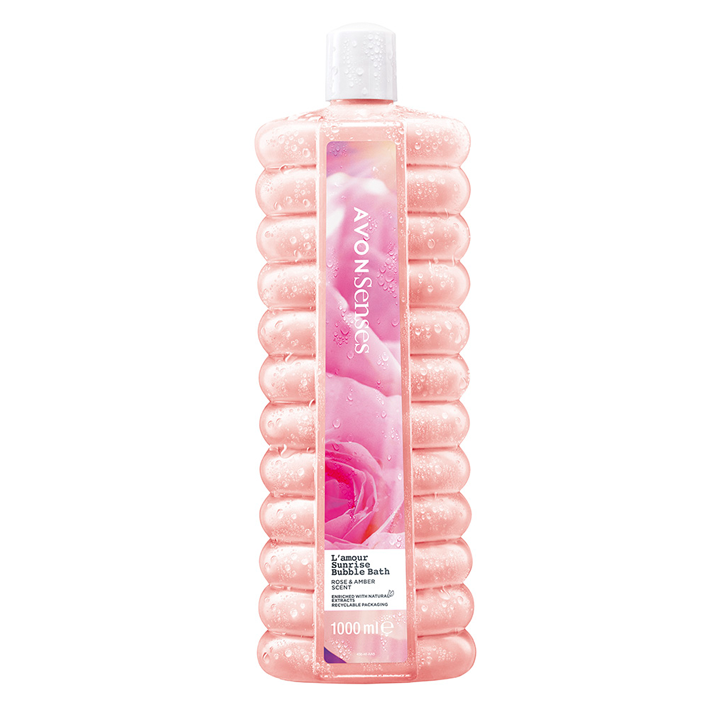 SENSES LAMOUR SUNRISE BUBBLE BATH 1000ML