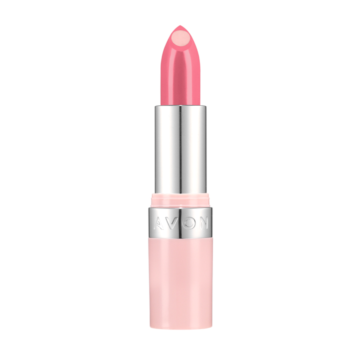 Avon Hydramatic Shine Hyaluronic Infused Lipstick Bright Pink