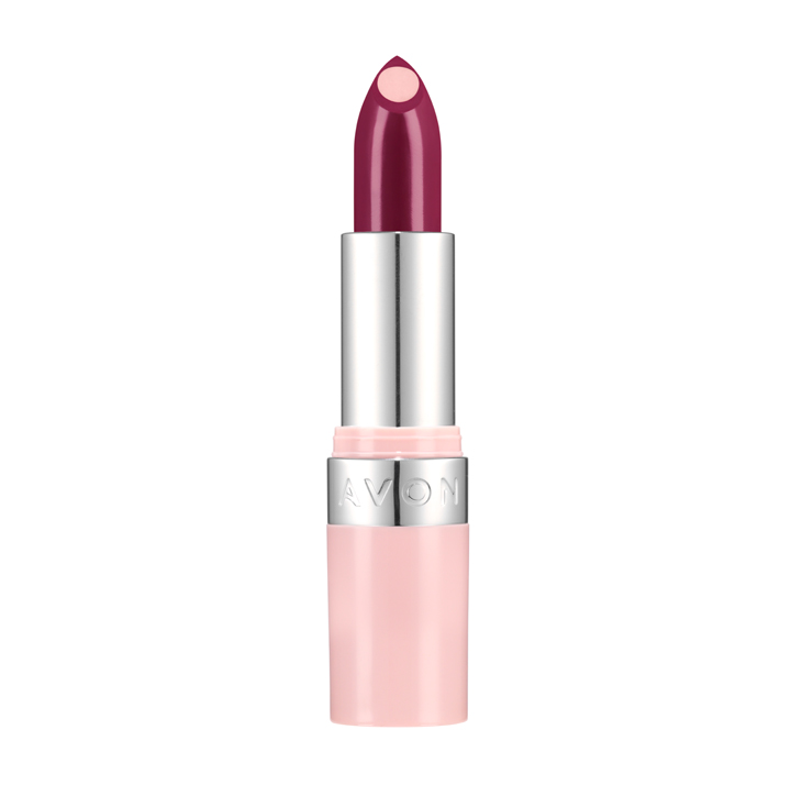 Avon Hydramatic Shine Hyaluronic Infused Lipstick Burgundy