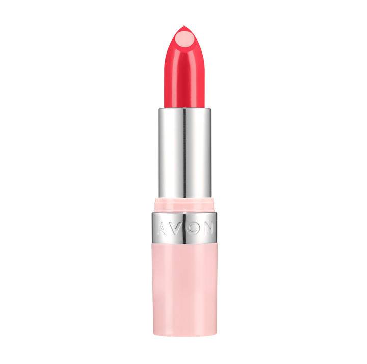 Avon Hydramatic Shine Hyaluronic Infused Lipstick Hot Pink 