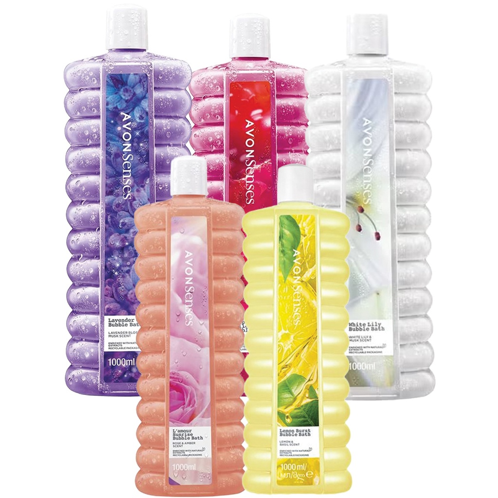 PACK OFFER SENSES BUBBLE BATH 1000ML C10 2025