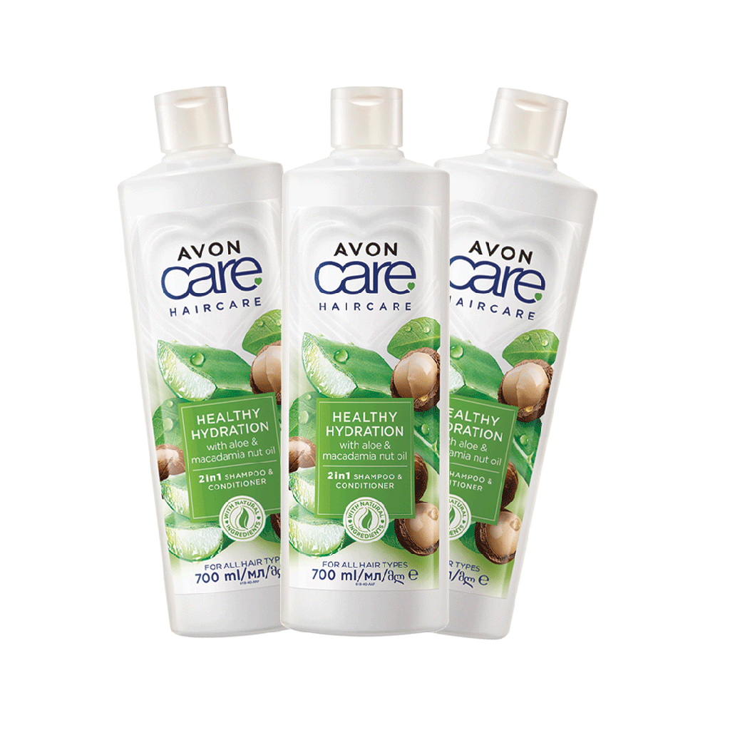 pack offer ALOE AND MACADAMIA SHAMPOO  2IN1  C10 2025