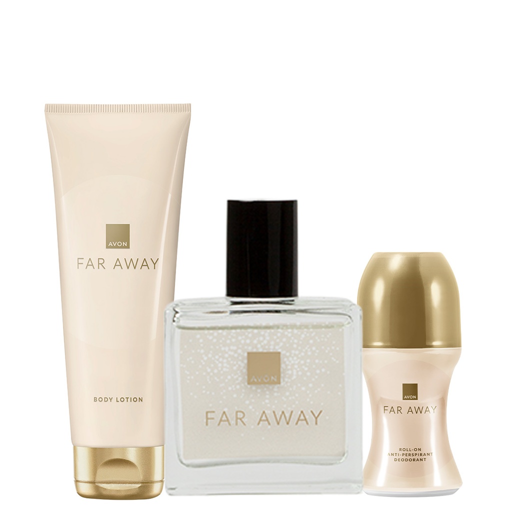 PACK OFFER FAR AWAY  FOR HER 30ML C10 2025