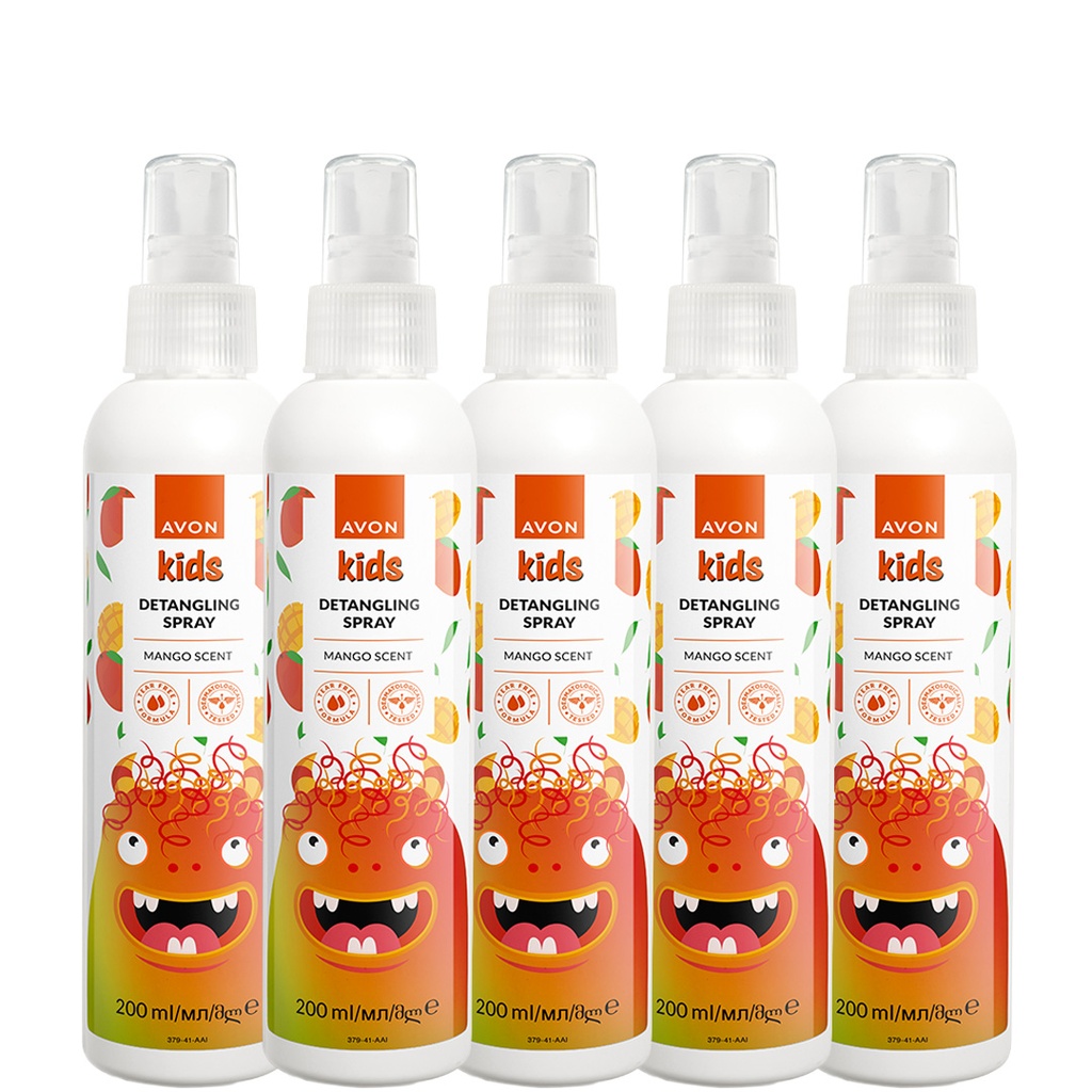 PACK OFFER AVON KIDS LITTLE MONSTER  SPRAY MANGO 200ML C10 2025