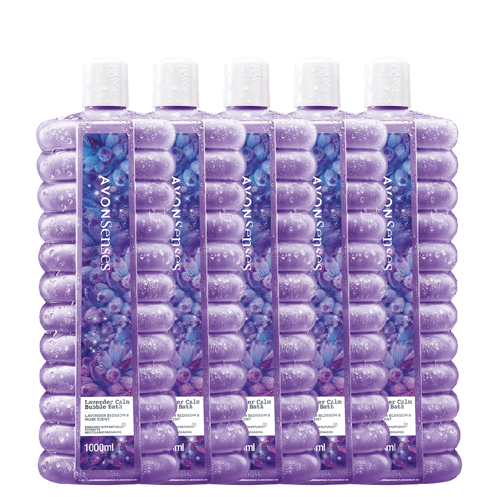 عبوة عرض لافندر كالم فقاعات استحمام 1000 مل