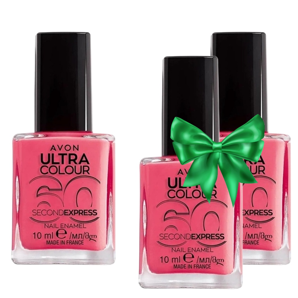 pack offer AVON NAIL ENAMEL  STRAWBERRY MARGARITA C08 2025