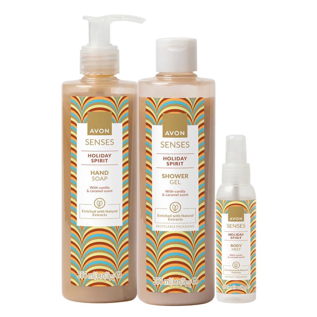PACK OFFER SENSES Christmas Spirit Caramel, Almond & Vanilla C09 2025