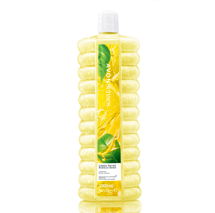 Avon Senses Lemon Burst Bubble Bath 1000ml